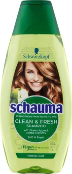 Šampon Schwarzkopf Schauma Clean & Fresh šampon zelené jablko a kopřiva 400 ml