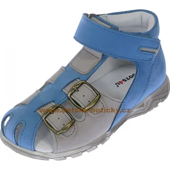 Chlapecké polobotky Boots4U T113 cobalt-taupe 26
