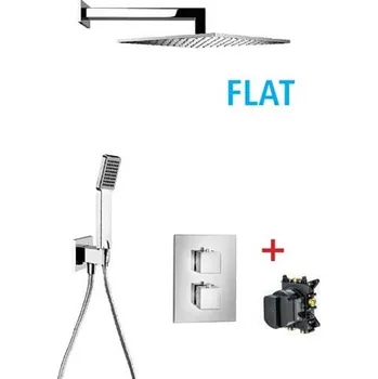Sprchová hlavice Sanjet Sprchový set QUADRO FLAT TVX 25x25 cm (QFTVX25)