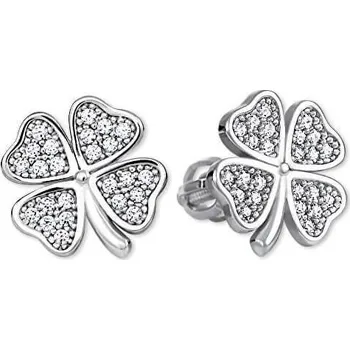 Náušnice Brilio Silver Kouzelné náušnice se čtyřlístky 436 001 00495 04 + 2 měsíce na vrácení zboží