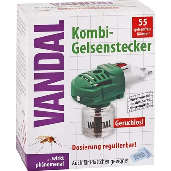 Přípravek proti hmyzu Vandal kombinovaný dávkovač proti komárům s náplňí 1 ks