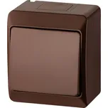 GALATEA IP44 Přepínač střídavý č.6 (hnědá)