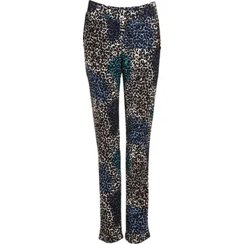 Dámské kalhoty Dámské kalhoty černo - bílé s 3D efektem pružné - velikost 3XL Point Neuf ODE-V5044 - 3XL