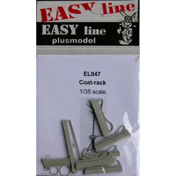 Plastikový model Plusmodel 1/35 Coat-rack (13 resin parts) EASY LINE