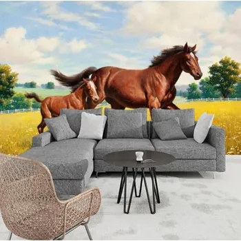 Fototapeta Solution Media 3D tapeta - Kůň a hříbě MU319 6 - Samolepící tapeta - 380-450g/m2