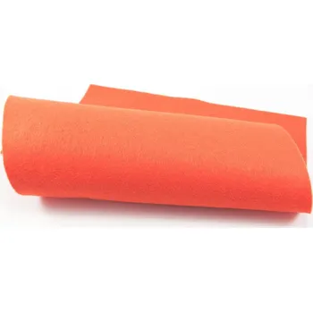 Látková dekorační plsť - lososová