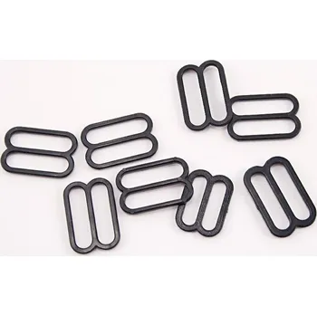 Zkracovač plastový - černý - průvlek 1,4 cm