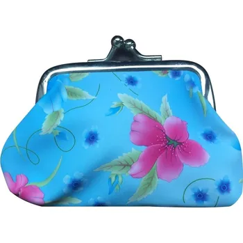 Peněženka Dětská peněženka na drobné mince - pouzdro na peníze - modrá (růžová, zelená)