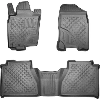 autokoberec Gumové autokoberce Renault Alaskan 2018-2025 • zvýšený okraj • Aristar