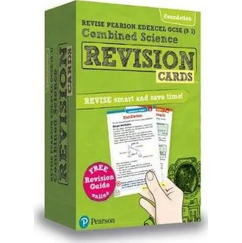 Cizí jazyk Pearson REVISE Edexcel GCSE Combined Science (Foundation) Revision Cards - for 2026, 2027 exams