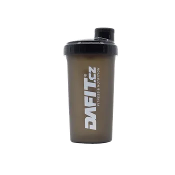 Dafit Šejkr 700 ml kouřová, bílé logo