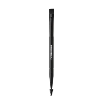 Tweezerman rovný štěteček na obočí s kartáčkem