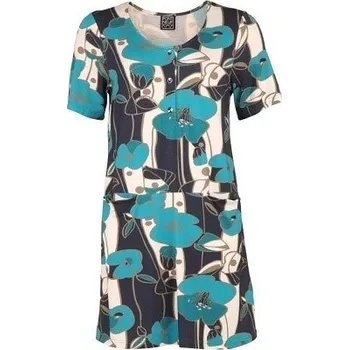 Dámská tunika Dámská halenka - tunika modro - bílá Point Neuf ODE-V8027 - 3XL