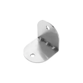 Tesařské kování Rohová spojka pro sanitární příčky, nerez