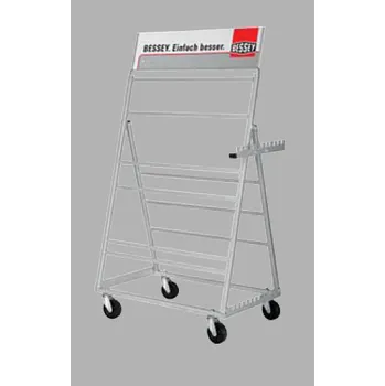 Truhlářská svěrka Vozík na svěrky, neosazený 1000x600x1525mm, bessey, zw2