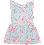 New Baby Roses šatičky tyrkysové