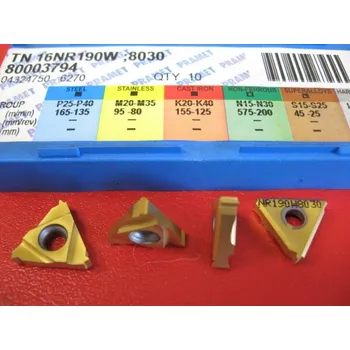 Závitořezný nástroj TN 16NR190W,8030