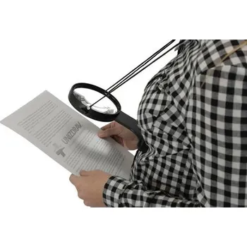 Podavač předmětu Zvětšovací lupa kolem krku