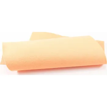 Látková dekorační plsť - broskvová