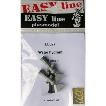 Plastikový model Plusmodel 1/35 Water hydrant (2 pcs.) EASY LINE