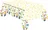 Amscan Plastový párty ubrus 120 x 180 cm, Mimoni
