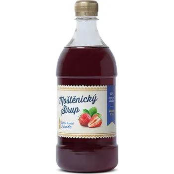 Moštěnický Sirup Jahoda 700 ml