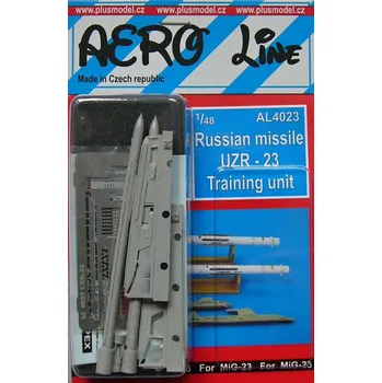 Plastikový model Plusmodel 1/48 Russian missile UZR-23 Training unit