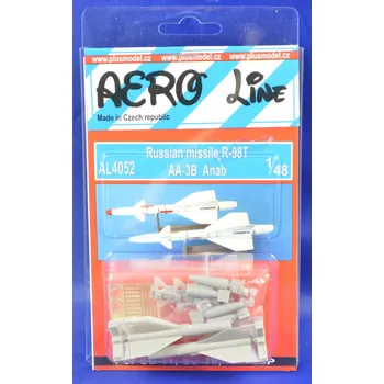 Plastikový model Plusmodel 1/48 Russian missile R-98T AA-3B Anab