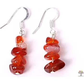 Náušnice Magieprirody.cz Náušnice Karneol #37