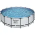 Bazén Bestway Steel Pro Max 4,88 x 1,22 m + kartušová filtrace, schůdky