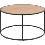 Scandi Dubový kulatý konferenční stolek Darila 80 cm