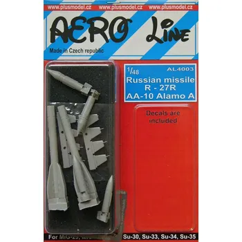 Plastikový model Plusmodel 1/48 Russian missile R-27R AA-10 Alamo A