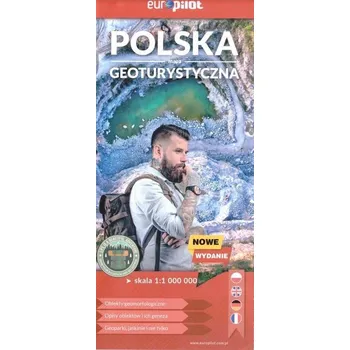Cestování Mapa geoturystyczna Polska 1:1 000 000 - praca zbiorowa