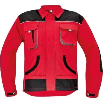 pracovní blůza CERVA F&F CARL montérková bunda červená Varianta: vel.60 F-F_CARLBU-87182