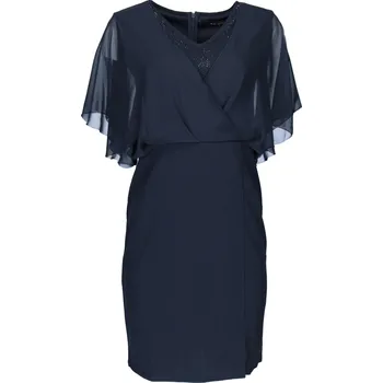 Dámské šaty Kichic a Paris K5336 Šaty barva: černá, velikost: S