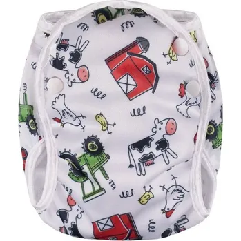 Kojenecké plavky T-TOMI Plenkové plavky (7-10kg) Farma Vel. M