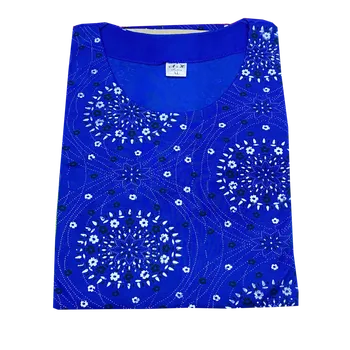 Dámské šaty C-Lemon Dámská zahradní oblečení AH-12 Barva: Modrá, Velikost: L