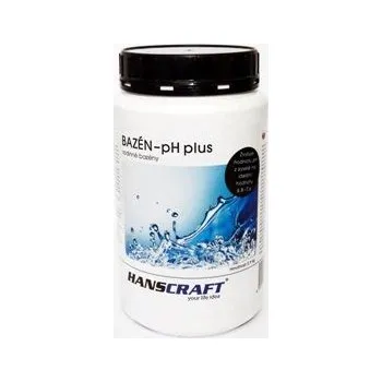 Bazénová chemie HANSCRAFT BAZÉN - pH plus - 0,9kg, granulát - na úpravu hodnot pH bazénové vody - zvýšení (314103)