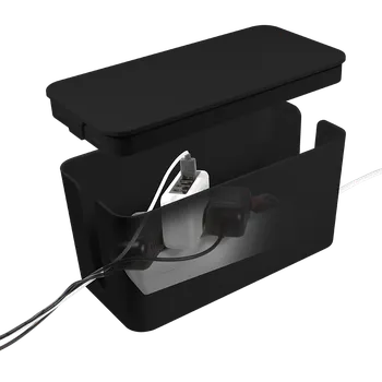 kabelová chránička LogiLink Kabelový organizér box - Cable box Barva: černá, Velikost: 235 x 115 x 120 mm, Balení: 1 ks
