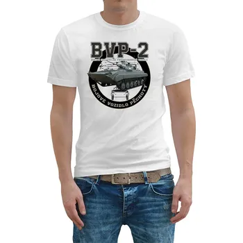 Pánské tričko STRIKER Tričko BVP-2 Barva: Bílá, Velikost: XXXL