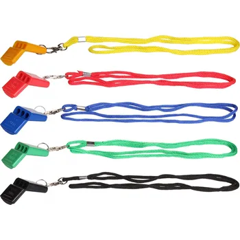 Píšťalka pro rozhodčího Píšťalka plastová Whistle Colored 012 se šňůrkou