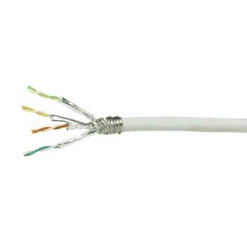 Síťový kabel Cat.6 instalační kabel, S/FTP, 305m Barva: šedá, Balení: metráž do 100 m