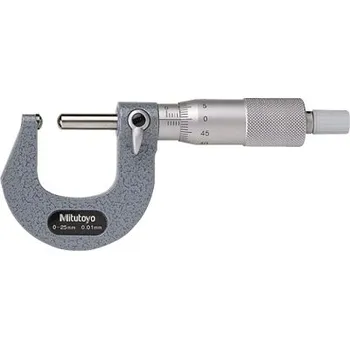 Mikrometr třmenový analogový 75-100 mm, na měření klenutých ploch (mitu-115-218)