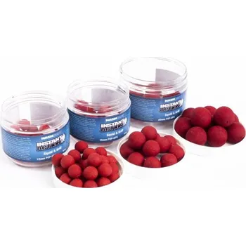 Boilies Nash plovoucí boilies Instant Action Squid and Krill Pop-Up Průměr: 15 mm