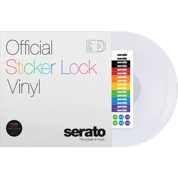 Sada nářadí Serato Sticker lock vinyl (Sada 2 kusů Serato Performance serie vinylů)