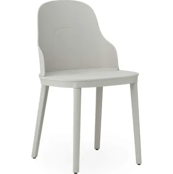 Normann Copenhagen Židle Allez Chair, celoplastová, warm grey
