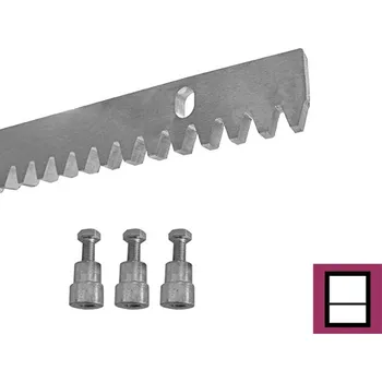 Pohon brány UMAKOV Ozubený hřeben ocelový Zn, 30x12mm, L1m,max 2200kg