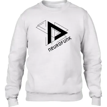 Pánská mikina Neurofunk mikina pánská bez kapuce "Epic" Velikost: XL, Barva: Bílá