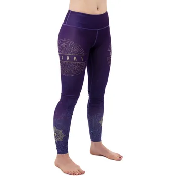 Dámské legíny Tatami fightwear Dámské sportovní legíny The Journey Eco Tech Recycled - Purple Velikost: M
