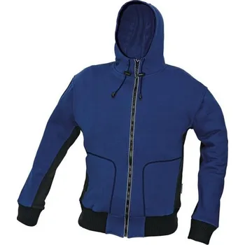 Pánská mikina CERVA Stanmore mikina s kapucí Barva: modrá, Velikost: S 5526_S